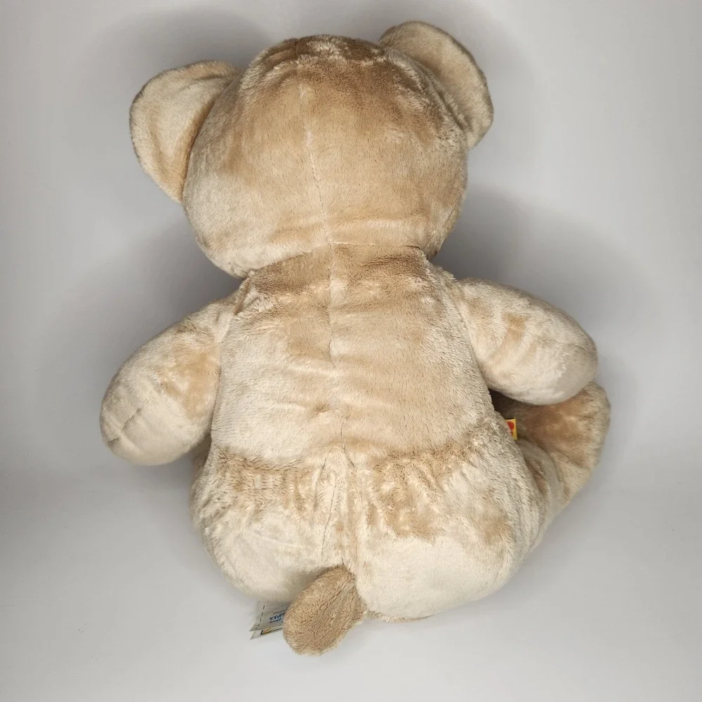 BUILD A BEAR Classic Teddy Plush Asthma Friendly Sweet Velvet Hugs Beige Tan VTG